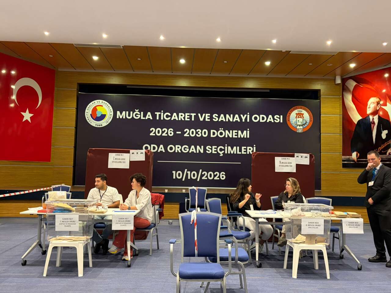MUTSO’da Seçim Sürüyor: Oy Verme İşlemi Devam Ediyor 1